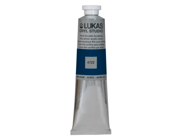 Lukas Cryl Studio Acrylfarbe Aluminiumtube Indigo 75ml