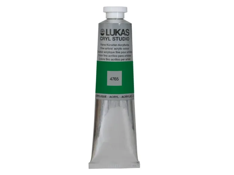 Lukas Cryl Studio Acrylfarbe Aluminiumtube Saftgrün 75ml
