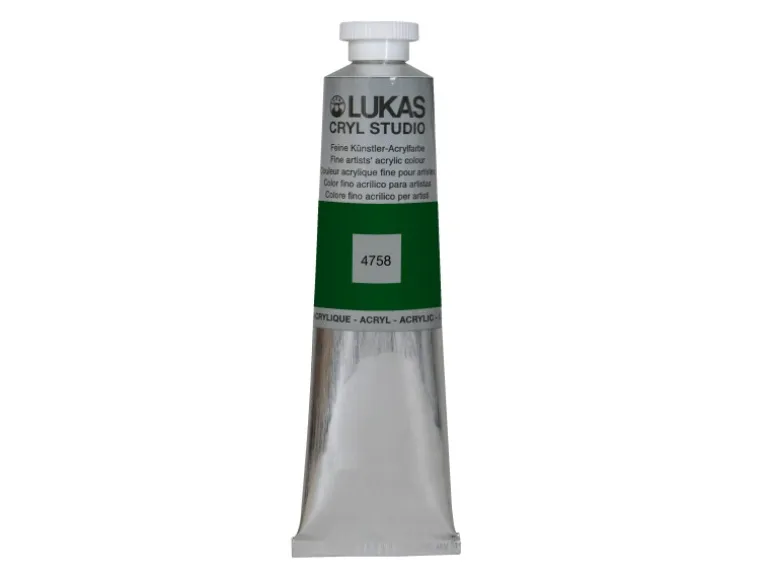 Lukas Cryl Studio Acrylfarbe Aluminiumtube Grüne Erde 75ml