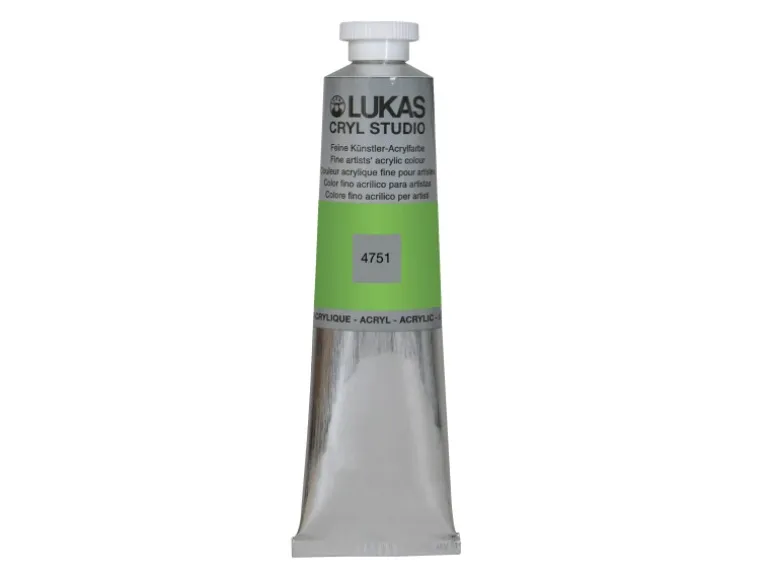 Lukas Cryl Studio Premium-Acrylfarbe 75 ml Chromgrün hell