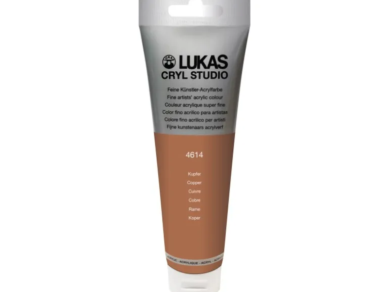 Lukas Cryl Studio Premium-Acrylfarbe 125 ml Kupfer