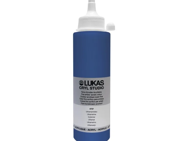 Lukas Cryl Studio Premium-Acrylfarbe 250 ml Ultramarinblau