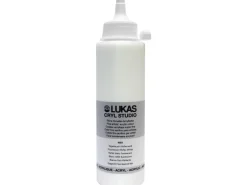 Lukas Cryl Studio Premium-Acrylfarbe 250 ml Tagesleuchtfarbe Reflexweiß