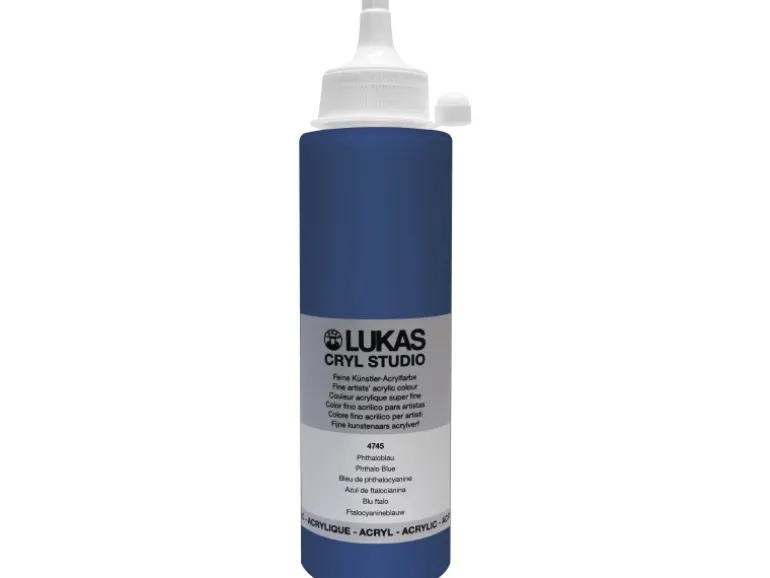 Lukas Cryl Studio Premium-Acrylfarbe 250 ml Phthaloblau
