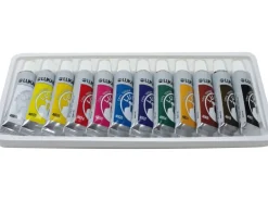 Lukas Cryl Terzia Acrylfarben-Set 12 x 12 ml Tuben im Karton-Etui