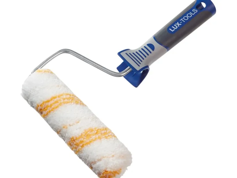 LUX Dispersionsroller 15 cm Polyamid Gold-Gestreift Glatt