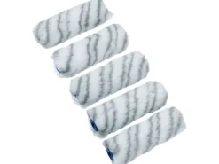 LUX Dispersionswalze 10 cm Polyester Kurzflor 5 Stück