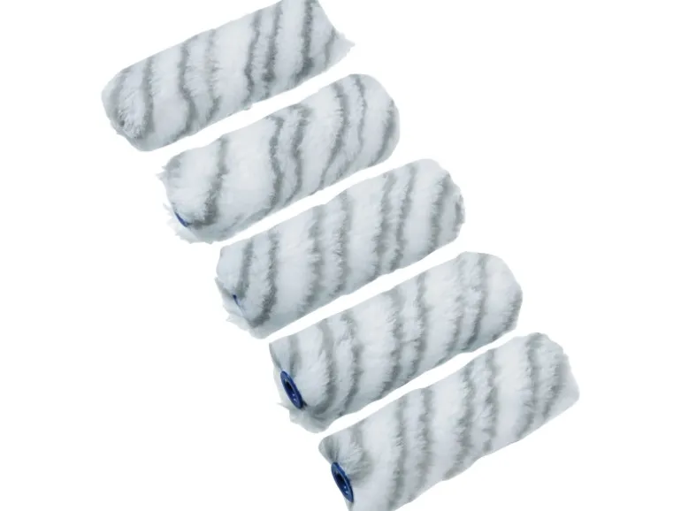 LUX Dispersionswalze 10 cm Polyester Kurzflor 5 Stück