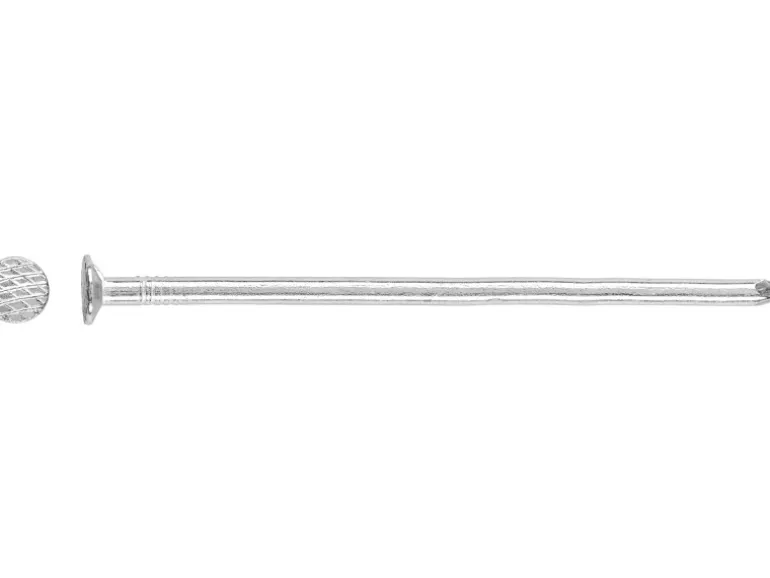 LUX Drahtnagel Ø 3,1 mm x 70 mm Flachkopf Verzinkt 1 kg