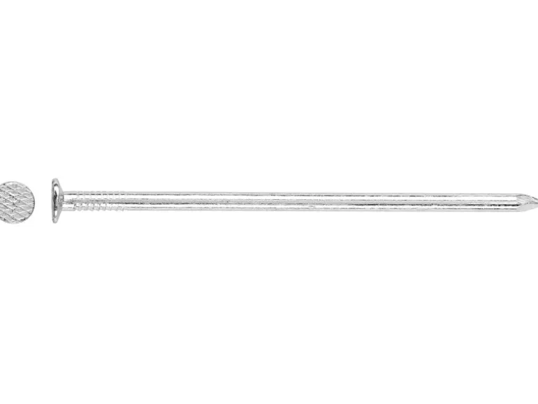 LUX Drahtnagel Ø 3,8 mm x 100 mm Flachkopf Verzinkt 1 kg