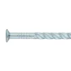 LUX Flachkopf Drallnägel Ø 3 mm x 30 mm Galvanisch Verzinkt 20 Stück