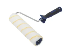 LUX Goldfaden-Roller Kurzflor 2K-Softgriff Schwarz-Blau 25 cm
