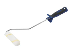 LUX Goldfaden-Roller XL Bügel 2K-Softgriff Schwarz-Blau 10 cm