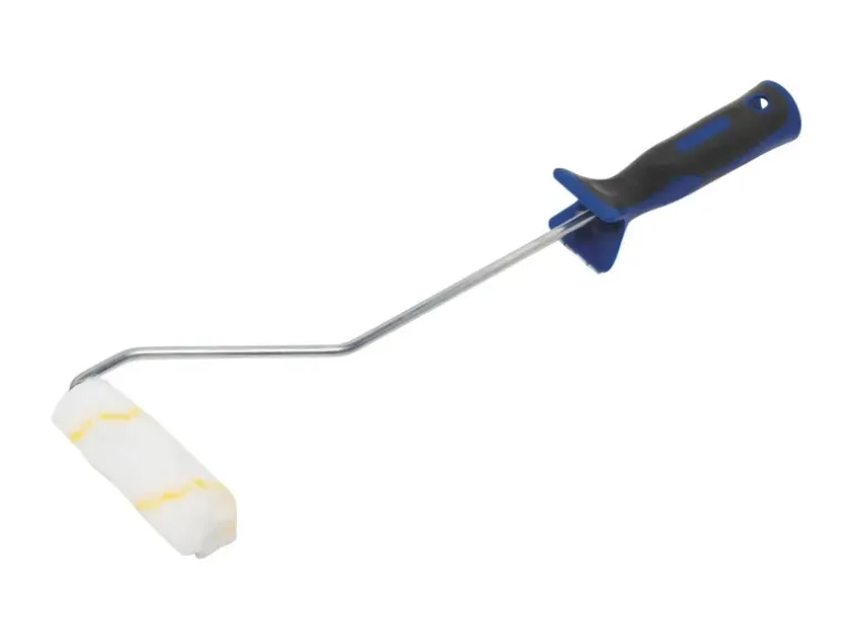 LUX Goldfaden-Roller XL Bügel 2K-Softgriff Schwarz-Blau 10 cm