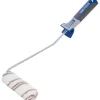 LUX Lasurroller 12 cm Nylon Braun-Grün-Gestreift