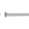 LUX Rundkopfstift Ø 0,8 mm x 11 mm Vernickelt 200 Stück