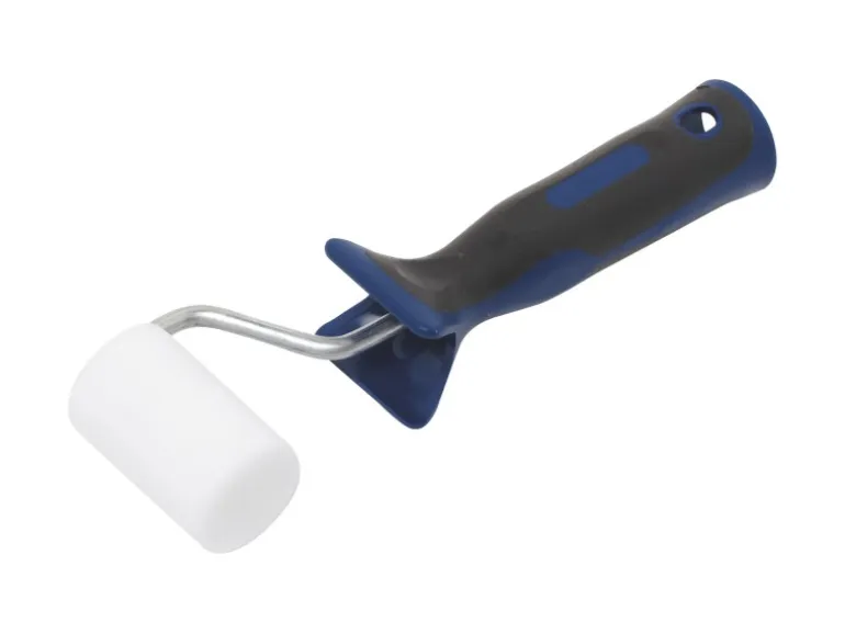 LUX Schaum-Roller 2K-Softgriff Schwarz-Blau 5 cm