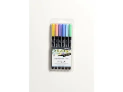 LYRA Aqua Brush Duo Doppelfasermaler Pastel verschiedene Farben 6 Stück