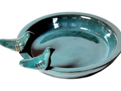 M Collections Vogelbad Rund 3,5 cm x 30 cm x 30 cm Celadon