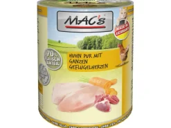 Mac's Katzen-Nassfutter Huhn Pur mit Gelfügelherzen 400 g