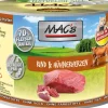 Mac's Katzen-Nassfutter Rind und Hühnerherzen 200 g