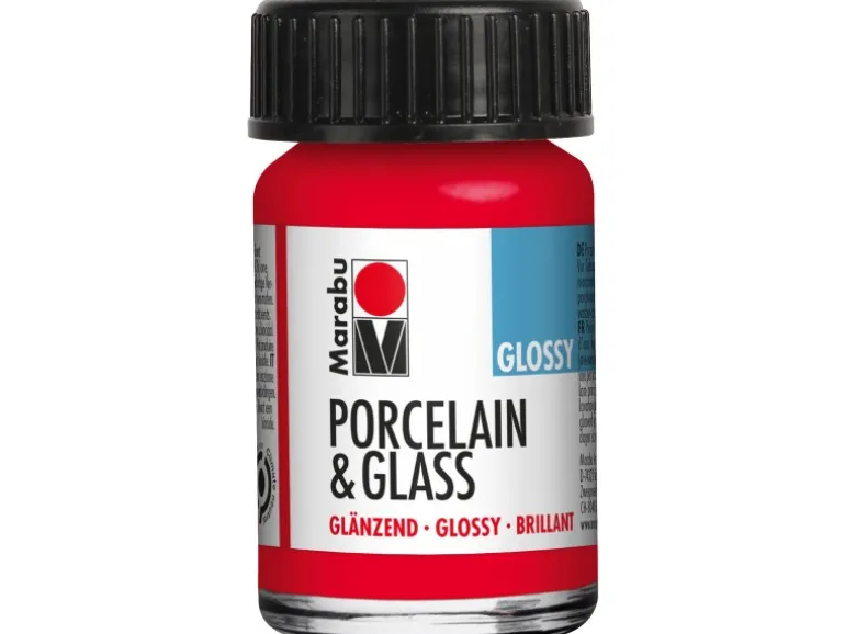 Marabu Porcelain & Glass Glossy 15 ml Kirsche