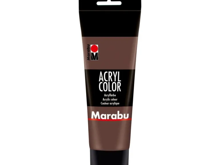 Marabu Acryl Color 225 ml Mittelbraun