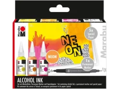 Marabu Alcohol Ink-Set Neon