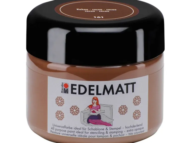 Marabu Edelmatt deckend 225 ml Kakao
