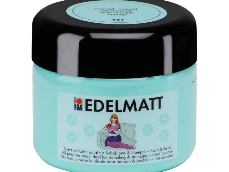 Marabu Edelmatt deckend 225 ml Smaragd