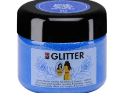 Marabu Glitter deckend 225 ml Glitter-Saphir
