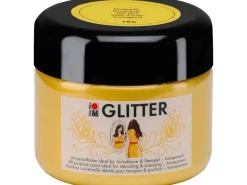 Marabu Glitter transparent 225 ml Honiggold