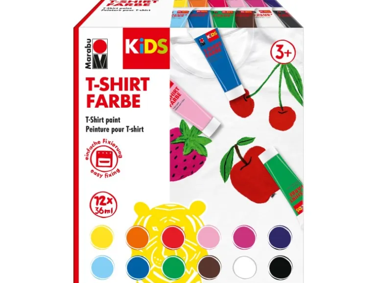 Marabu Kids T-Shirt-Farbe 12x36 ml