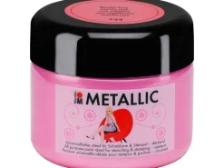 Marabu Metallic deckend 225 ml Metallic-Rosa
