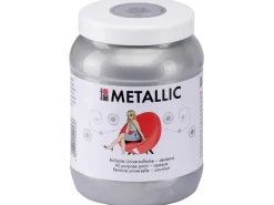 Marabu Metallic deckend 1,5 l Metallic-Silber