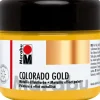 Marabu Metallic-Effektfarbe Colorado Gold 225 ml Metallic-Gold