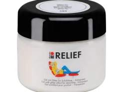 Marabu Relief Gel mit Glitter transparent 225 ml Glitter-Eis