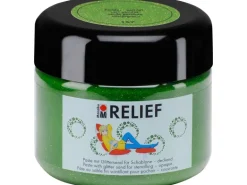 Marabu Relief Paste mit Glittersand deckend 225 ml Peridot