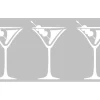 Marabu Schablone 15 x 33 cm Cocktail