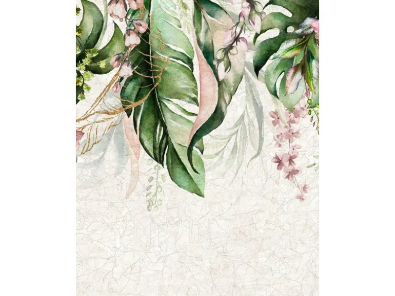 Marburg Fototapete Smart Art Gallery 5 Floral Modern Grau FSC®