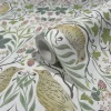 Marburg Vliestapete Blätter und Vögel Floral Modern 10,05 m x 0,53 m Weiß-Grün