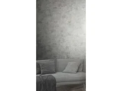 Marburg Vliestapete in Leicht Glänzender Betonoptik Uni Grau-Silber FSC®