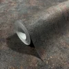 Marburg Vliestapete in Leicht Glänzender Betonoptik Uni Schwarz-Kupfer FSC®
