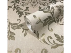 Marburg Vliestapete Villa Romana 53 Ornament Grau FSC®