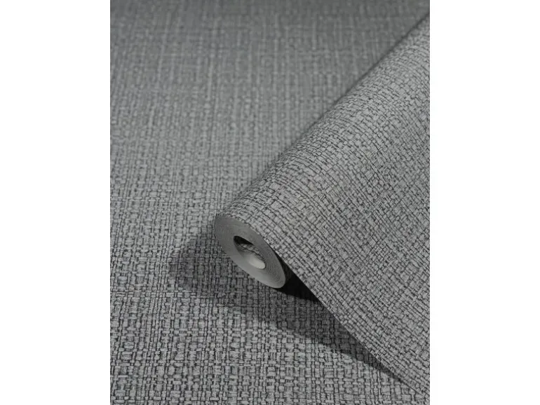 Marburg Vliestapete Vintage Deluxe Struktur Flechtmuster Anthrazit-Silber FSC®