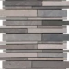 Marmormosaik Black Grey Creme 30,5 cm x 30,5 cm