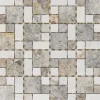 Marmormosaik Golden Vein Milky White 30,5 cm x 30,5 cm