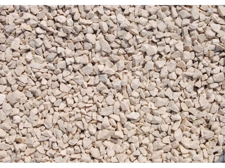 Marmorsplitt Chateau-Beige 8 - 12 mm 25 kg PE-Sack
