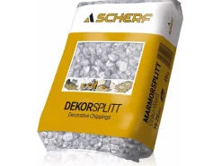Marmorsplitt Grau-Weiß 16 - 25 mm 25 kg PE-Sack