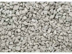 Marmorsplitt Silber-Grau 8 - 12 mm 25 kg PE-Sack